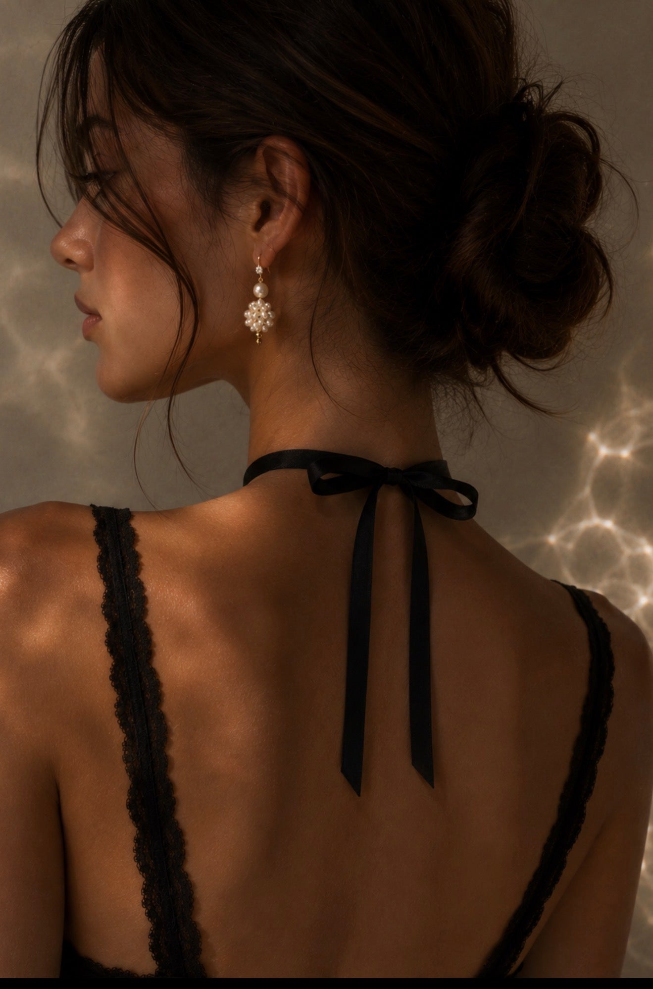 The Étoile Pearl Bouquet Earrings