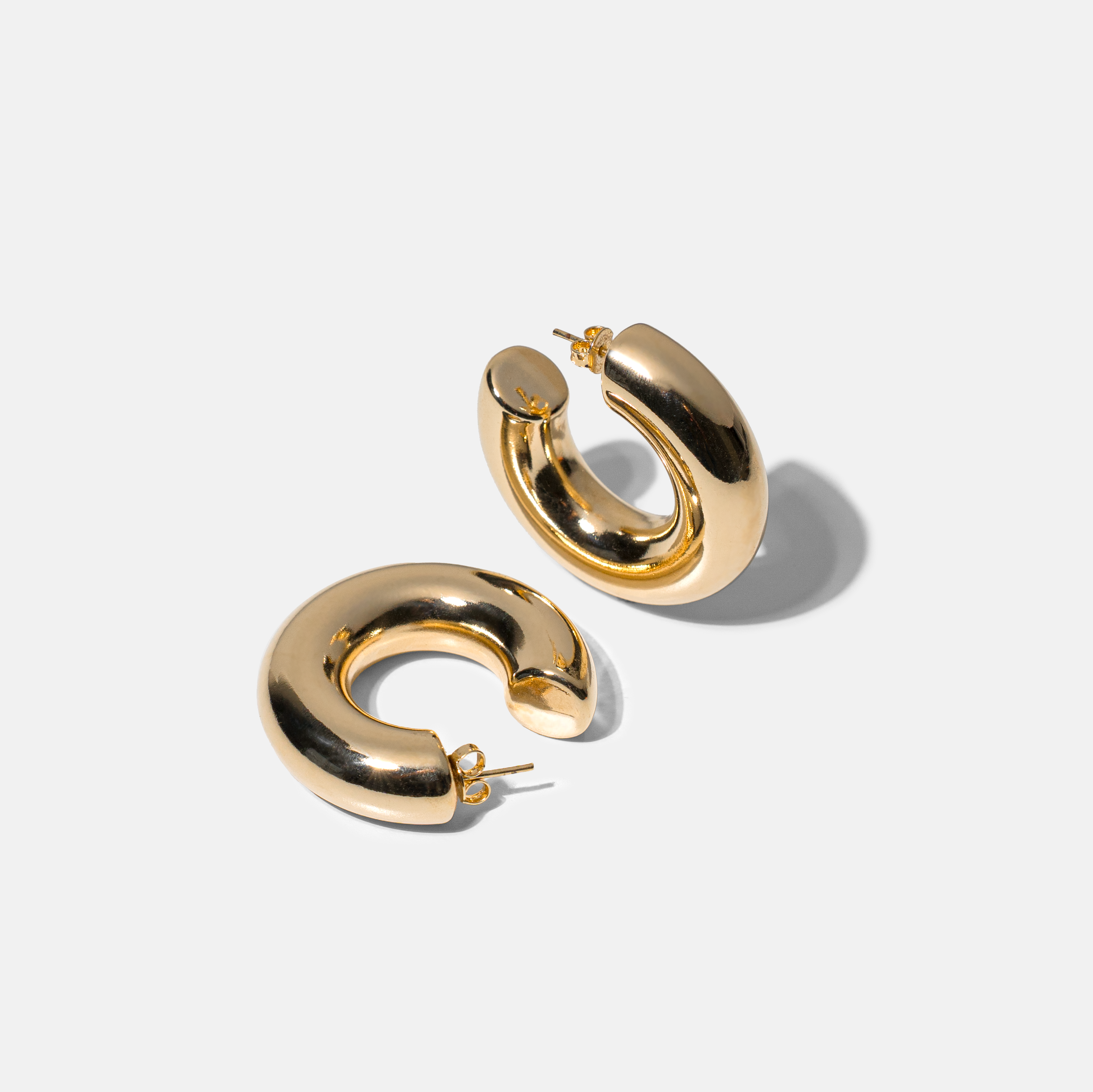 Super Chubbs Large Hoop Earrings
