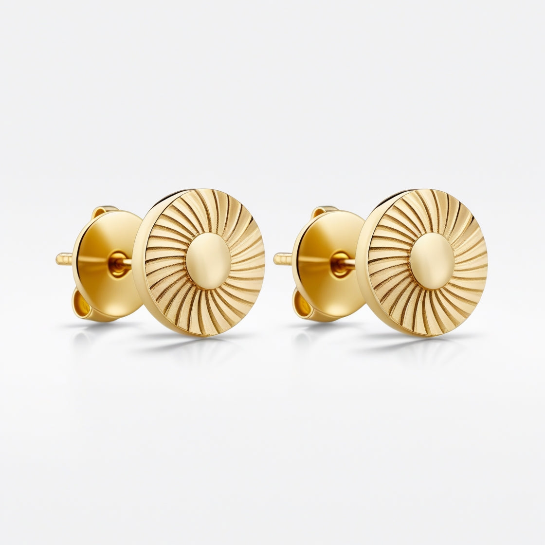 Dainty Gold Stud Earrings