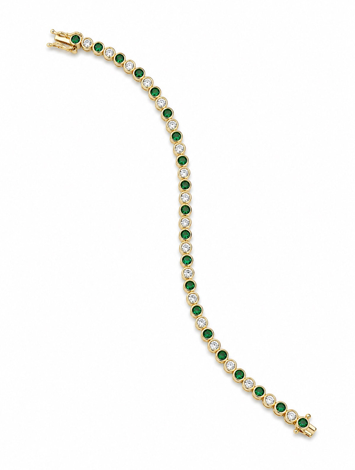 Nepo Baby Emerald Tennis Bracelet