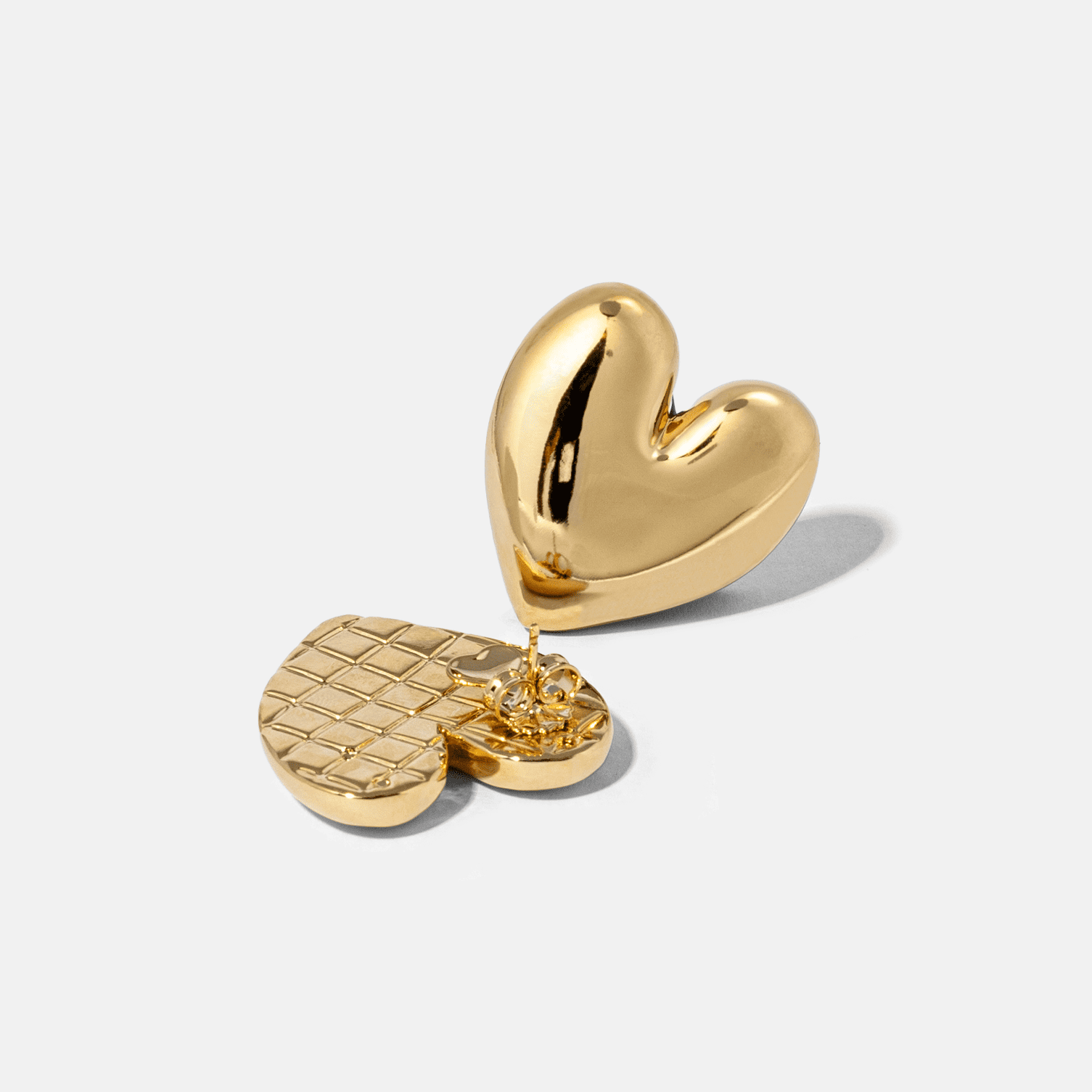 Lustra Heart Chunky Earrings