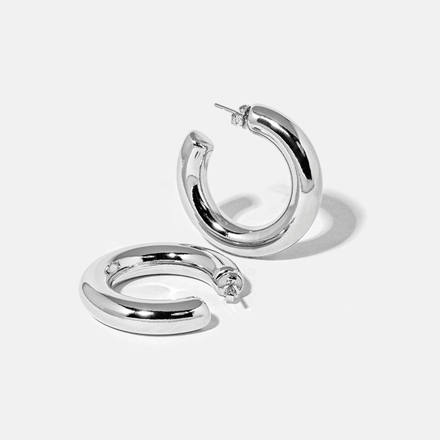 Large OG-1 Hoop Earrings