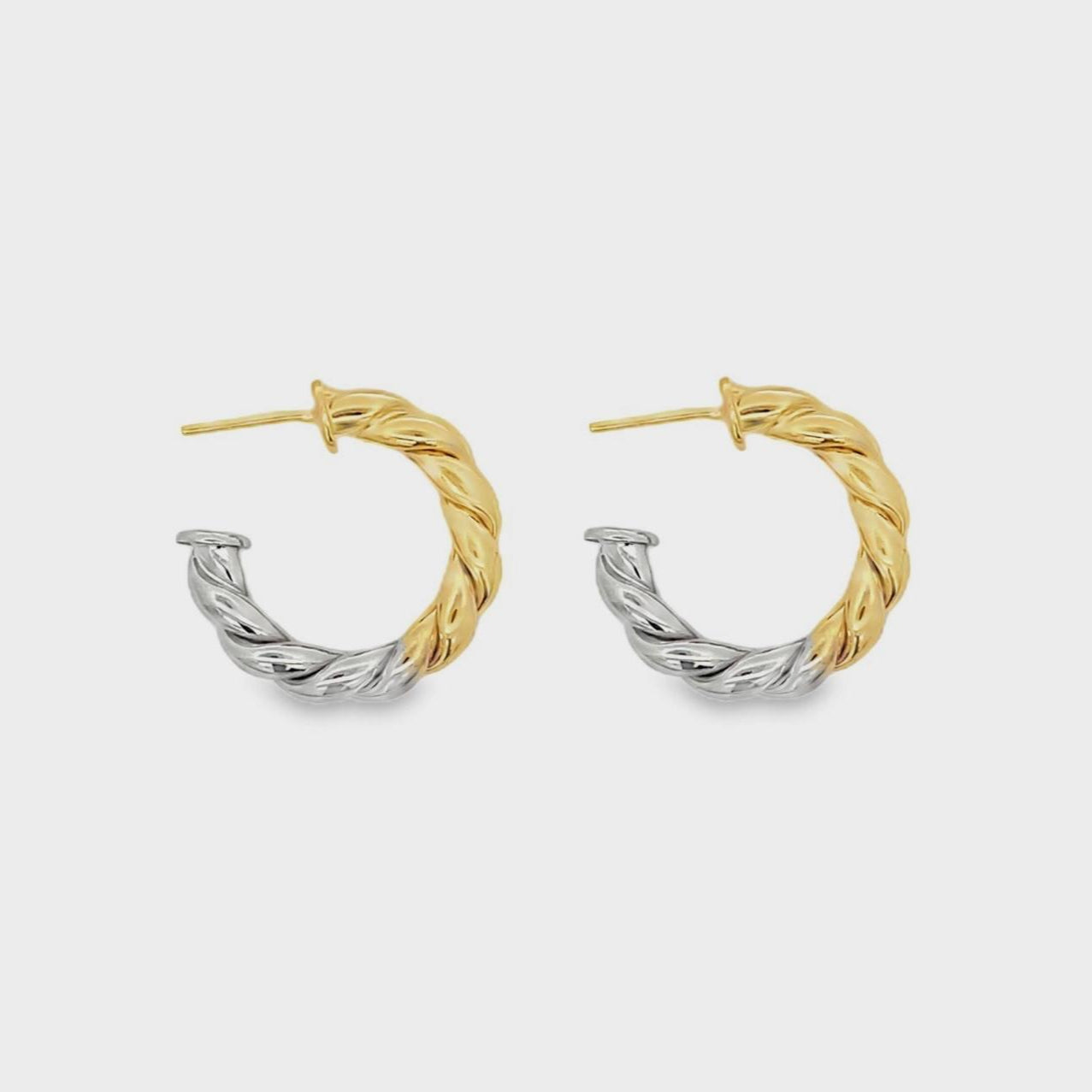 Ombré Hoops - 04: Twisted Hoop