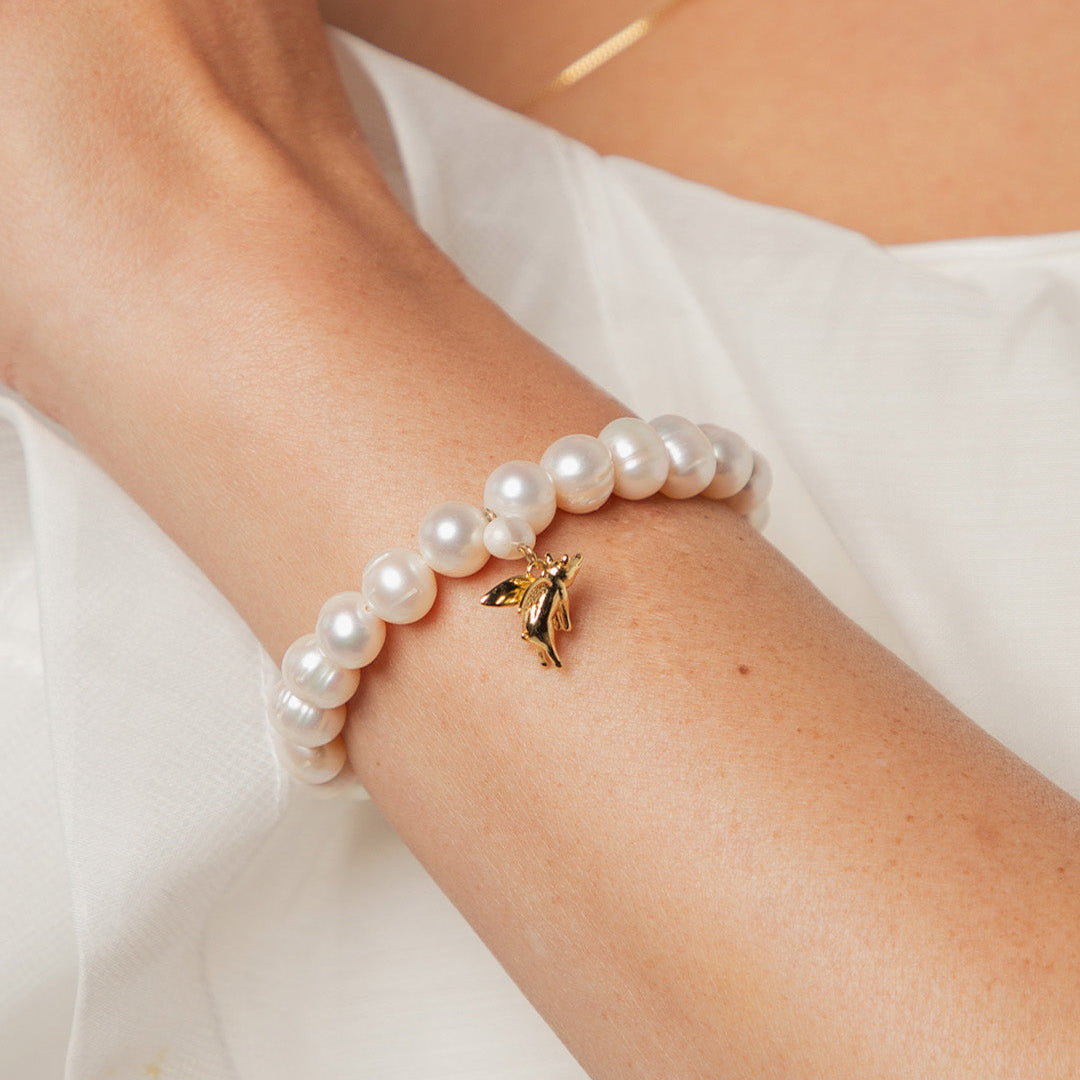 Dream Big Freshwater Pearl Bracelet - Limited Edition