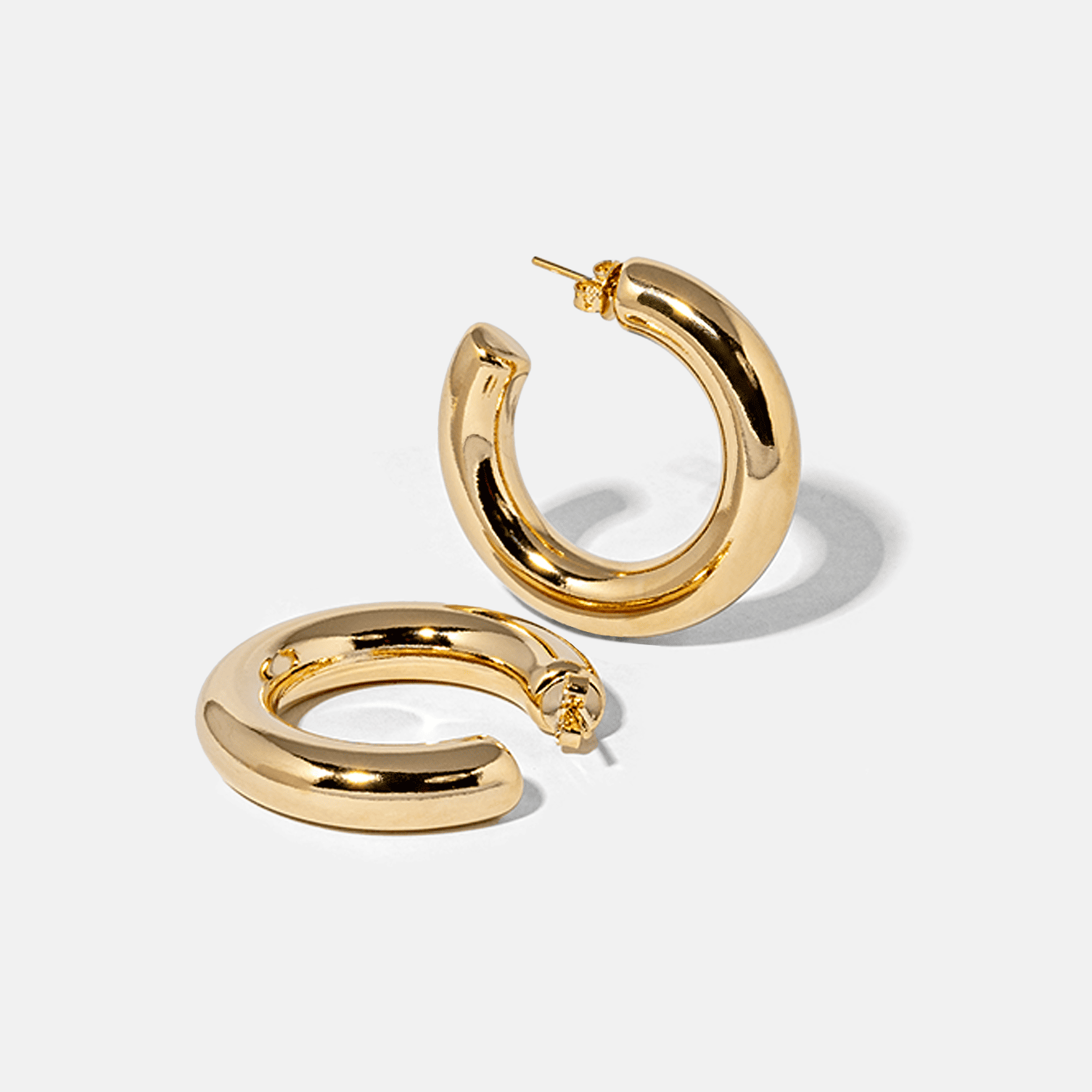 Large OG-1 Hoop Earrings