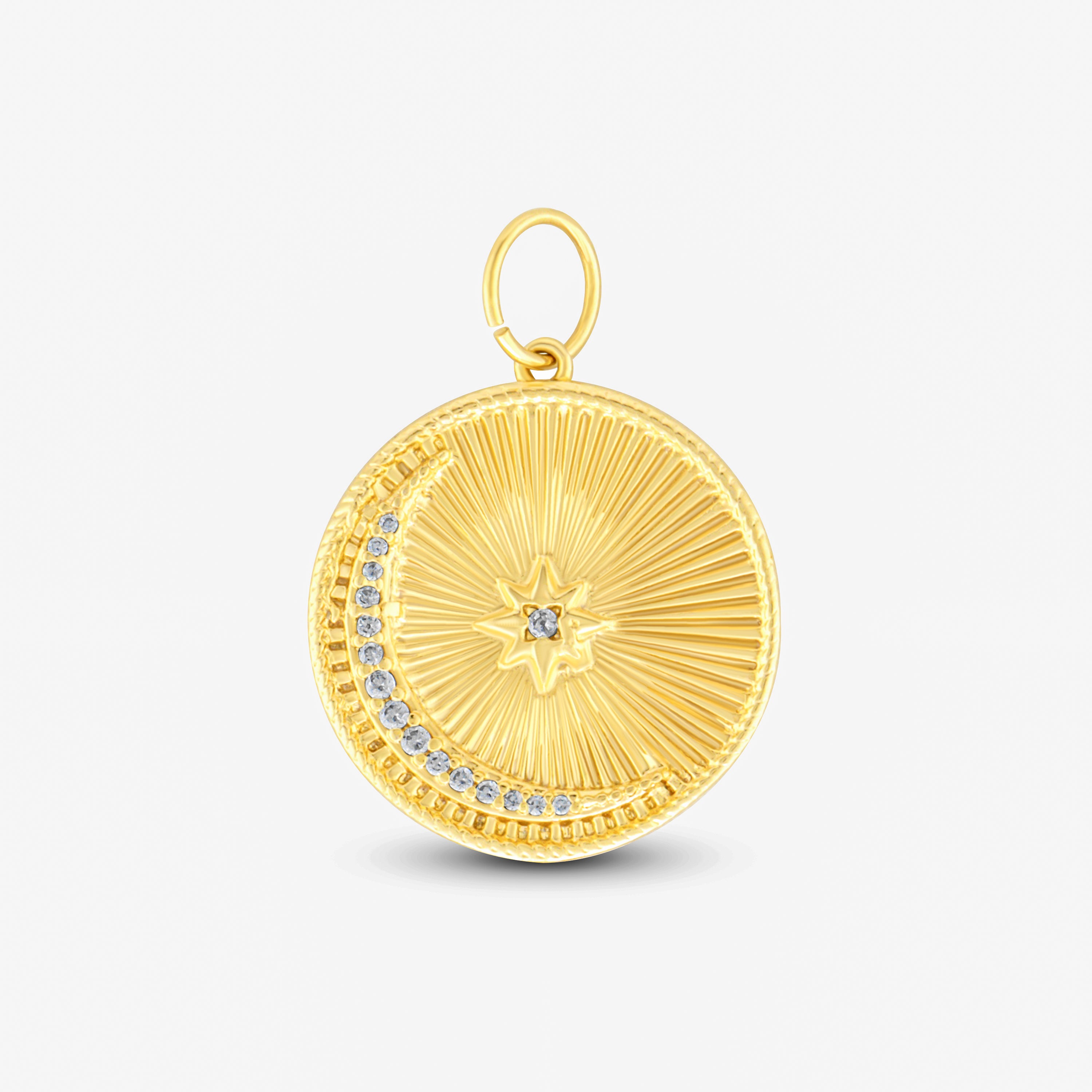 Sun, Moon & Star Pendant