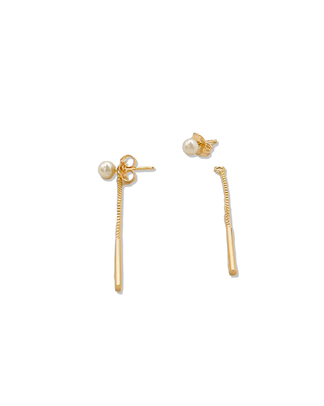 Versa Interchangeable Pearl Earrings