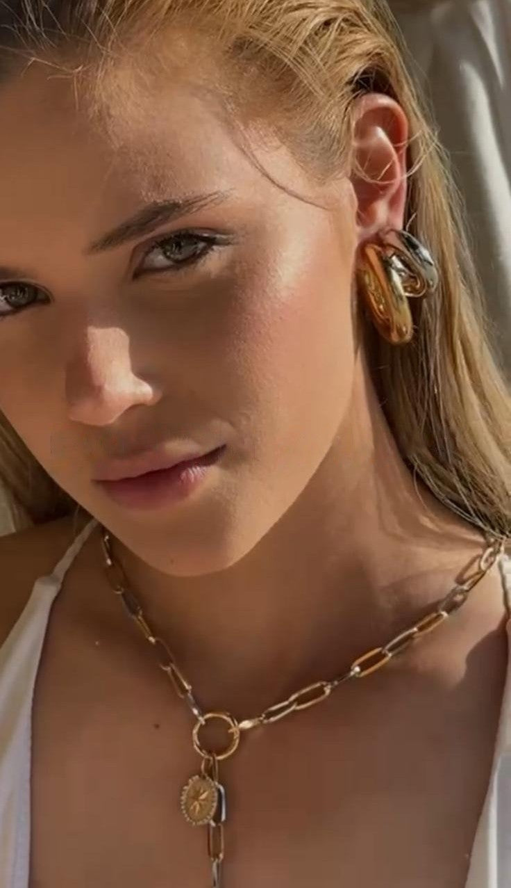Super Chubbs Large Hoop Earrings