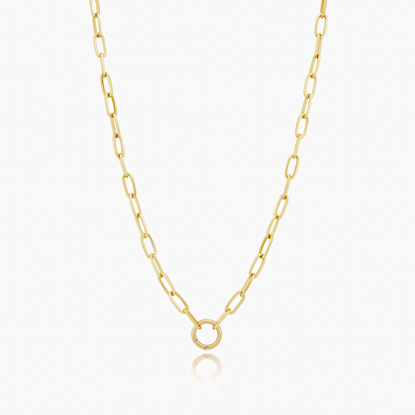 Gold Link Chain Necklace