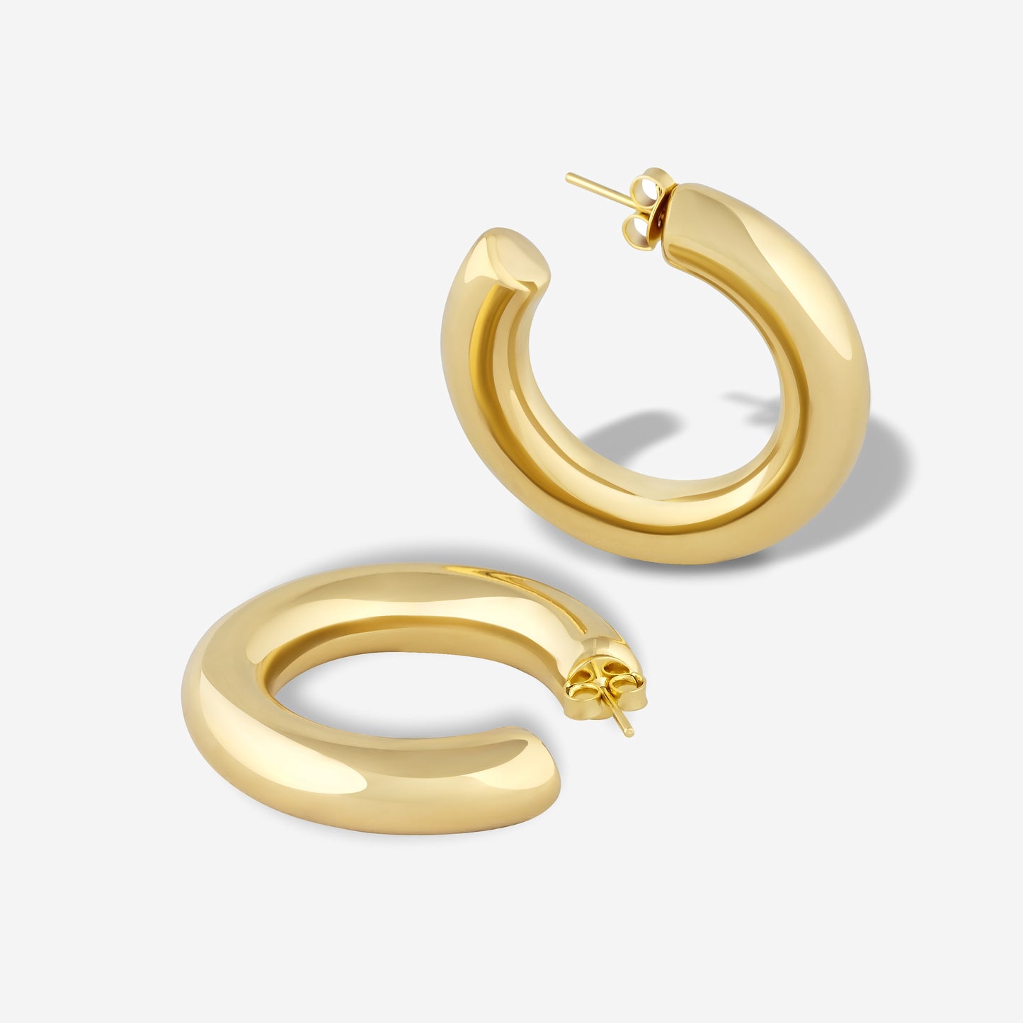 Small Gold Hoop Earrings (2nd Edition)