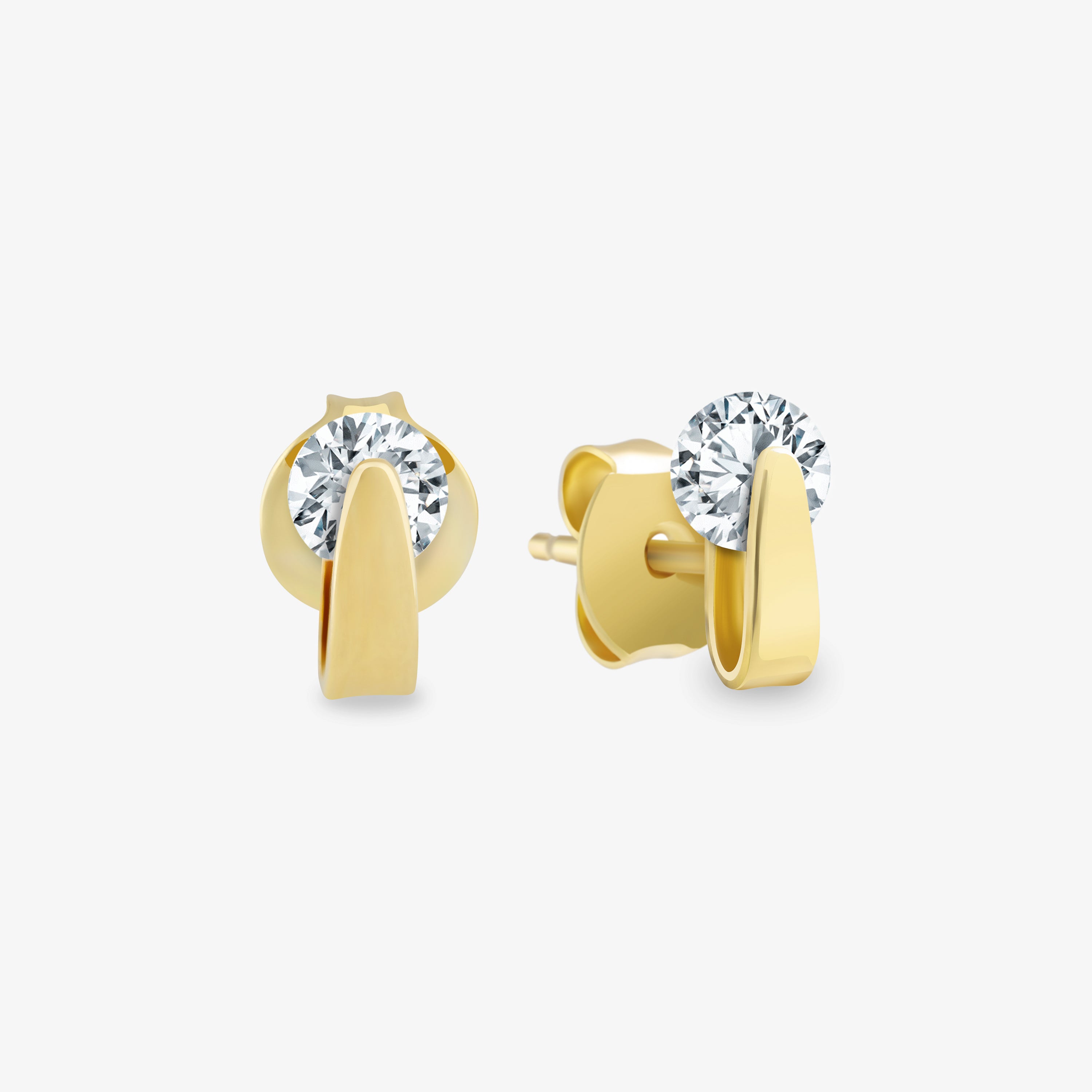 Sparkle Goddess Chain Earrings